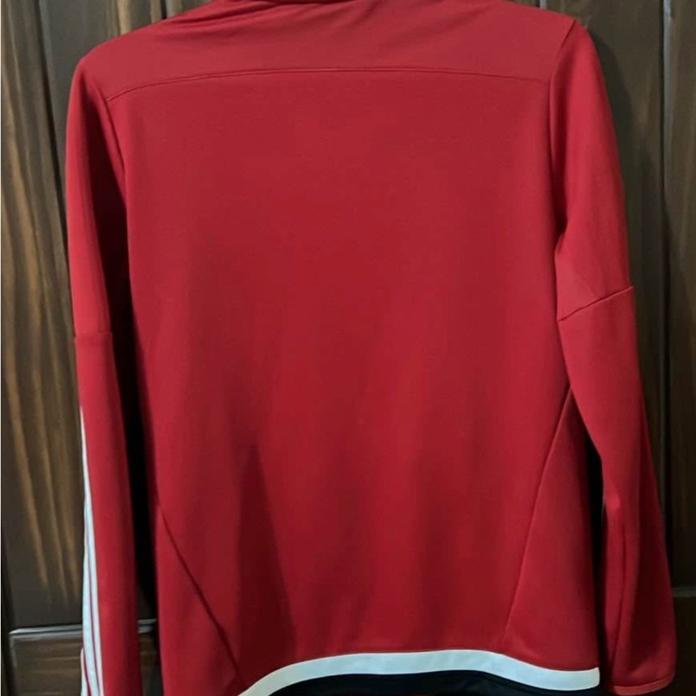 Adidas Red Track Jacket - Picture 2 of 5